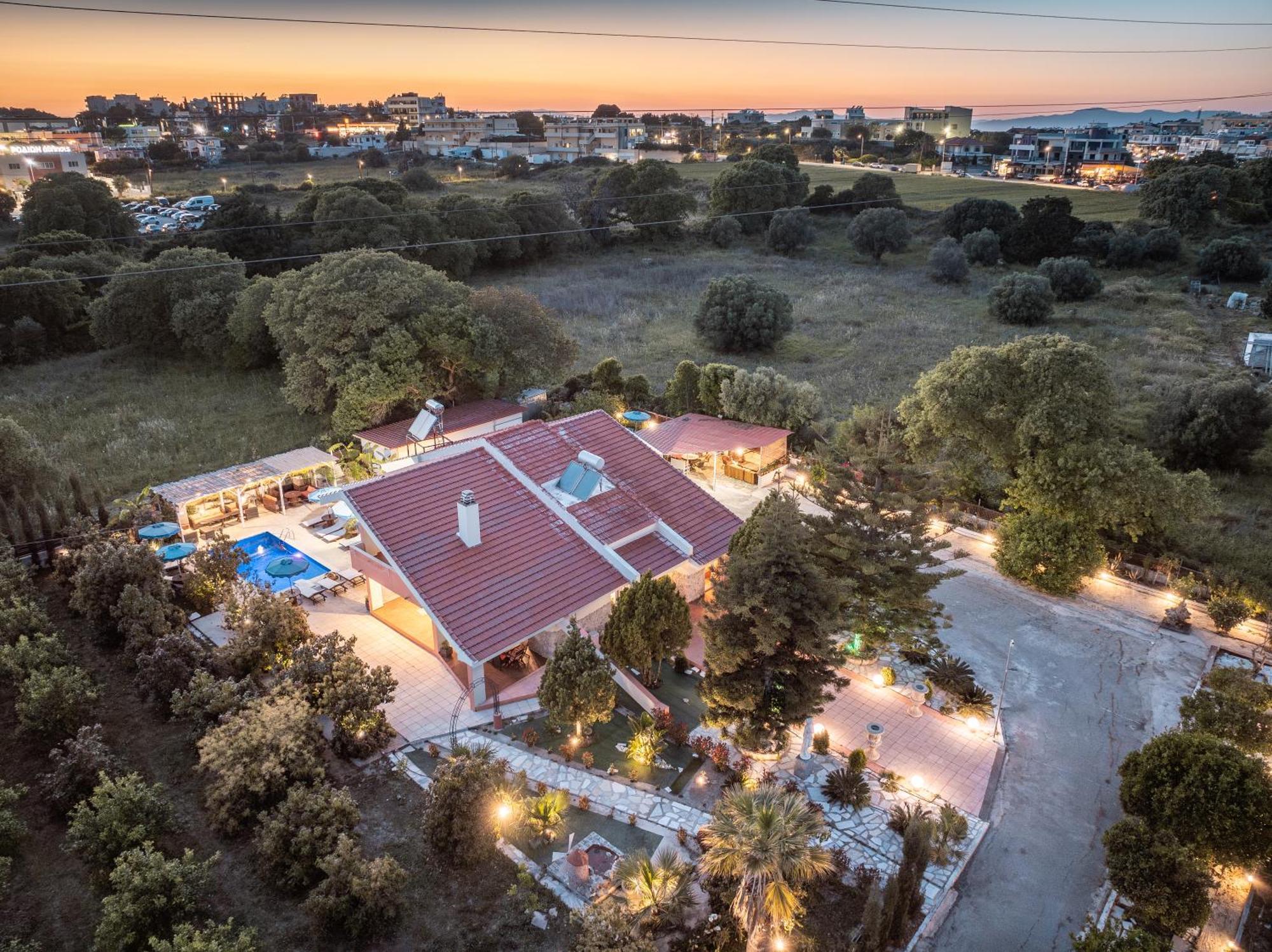 Artzy Villa Rhodes City Bagian luar foto