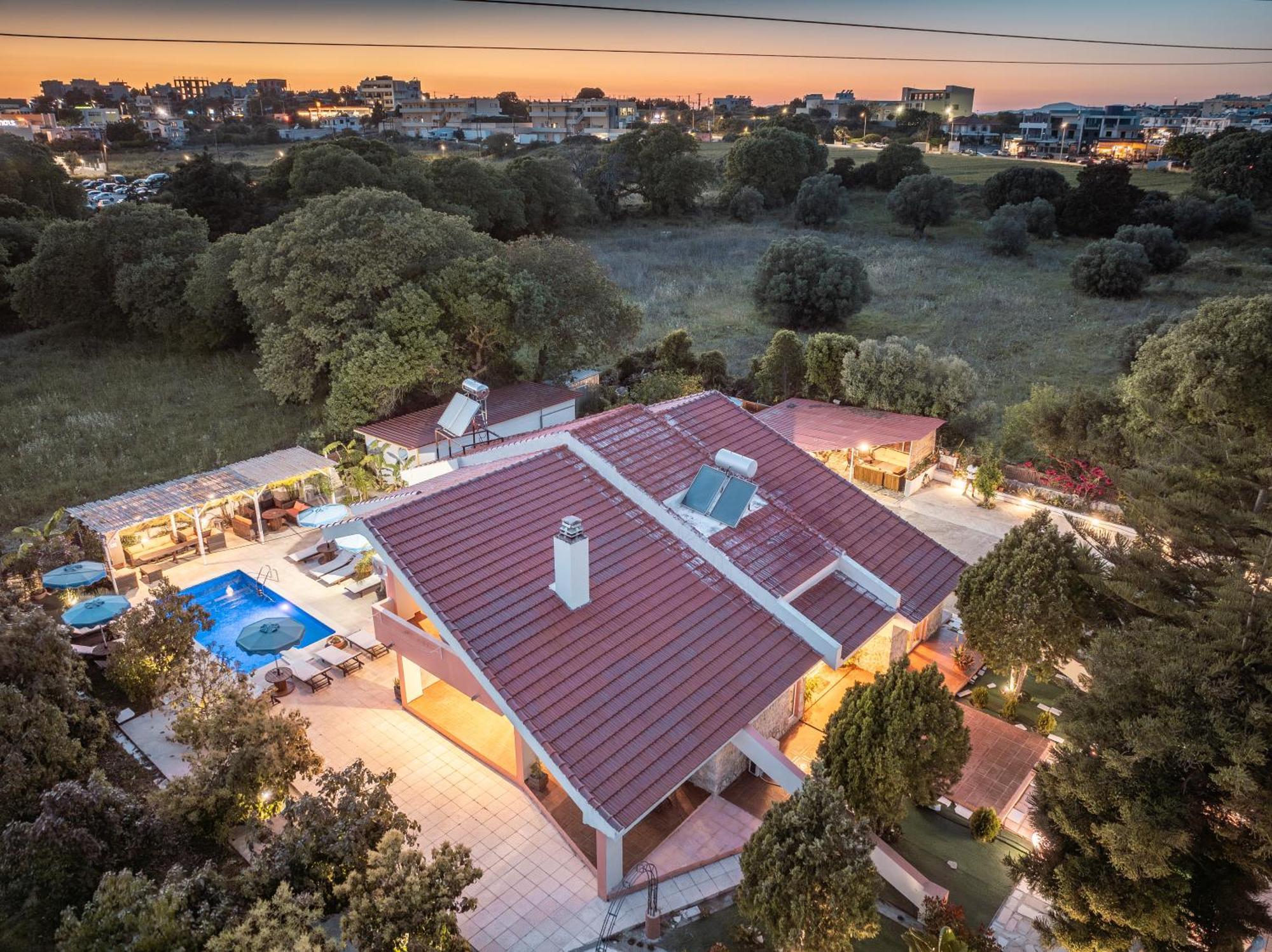 Artzy Villa Rhodes City Bagian luar foto