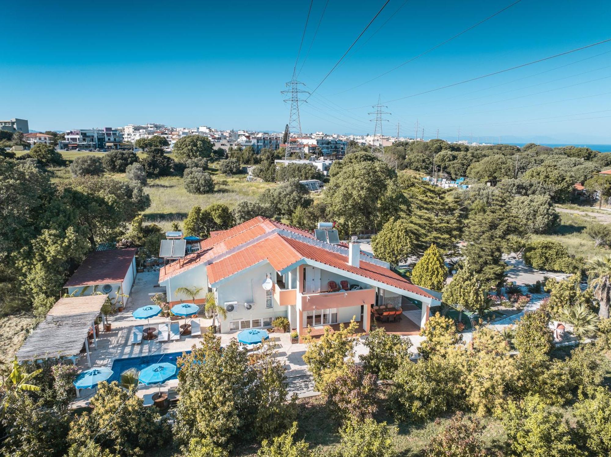 Artzy Villa Rhodes City Bagian luar foto
